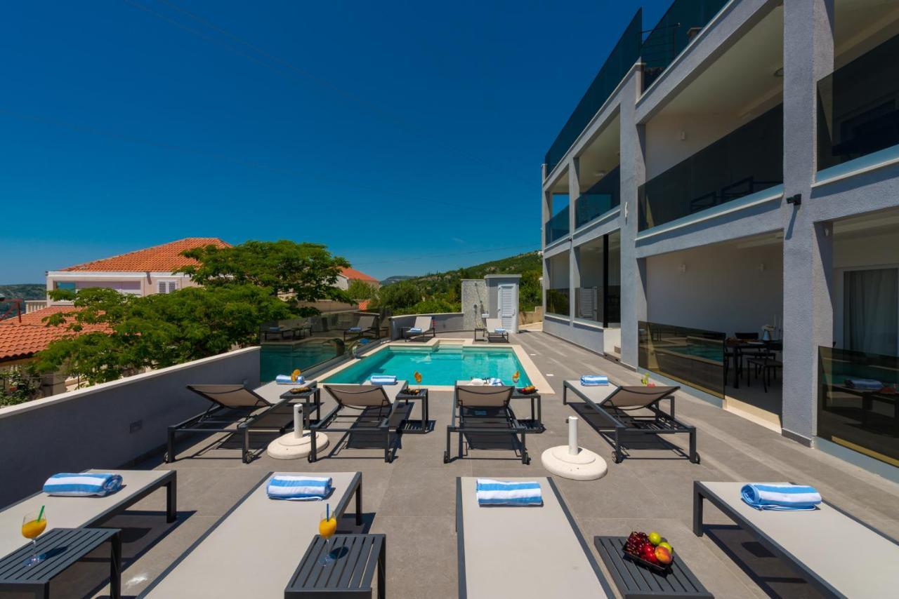 Apartments Villa Poco Loco Mlini Esterno foto